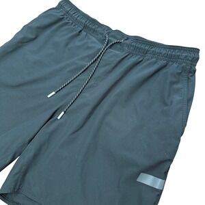 Legends Luka Training Shorts Mens XL Black 7.5" Inseam Reflective Zipper Pocket